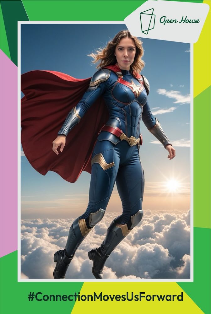 A Female Superhero